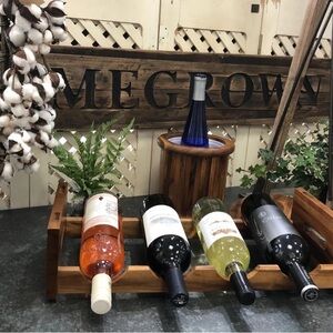 Kalmar Acacia Wood Stackable Rack - 20.25 x 5 Inch includes one rack but have 2